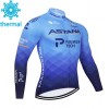 Maillot vélo 2021 Astana-Premier Tech Hiver Thermal Fleece N001